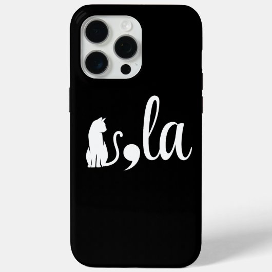 Coques Case-Mate iPhone Comma La Kamala Harris - maman chat pour Kamala (Verso)