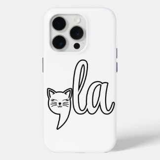 Coque iPhone 15 Pro Comma La Kamala Harris - maman chat pour Kamala