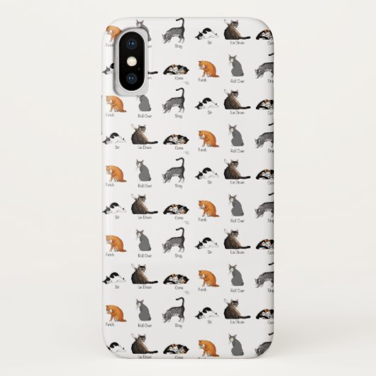 Coques Case-Mate iPhone Commandes Cat (Dos)