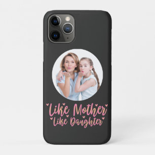 Case-Mate iPhone Case Comme Mère Comme Fille, Cadeau Personnalisé Maman