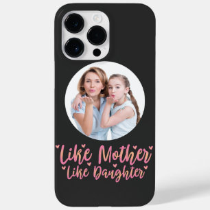 Coque Pour Pour iPhone 14 Pro Max Comme Mère Comme Fille, Cadeau Personnalisé Maman