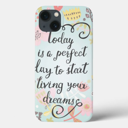 Coques Case-Mate iPhone Commencez à vivre vos rêves (Verso)