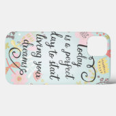 Coques Case-Mate iPhone Commencez à vivre vos rêves (Verso (horizontal))