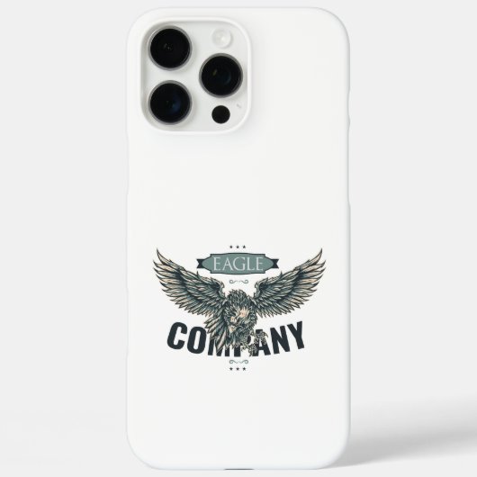 Coques Case-Mate iPhone Compagnie Retro Eagle Design Américain (Verso)