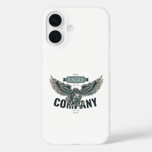 Coques iPhone 16 Compagnie Retro Eagle Design Américain