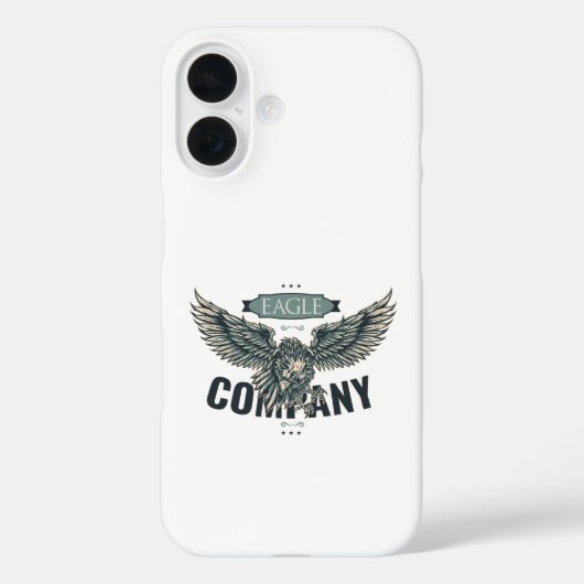 Coques Case-Mate iPhone Compagnie Retro Eagle Design Américain (Verso)