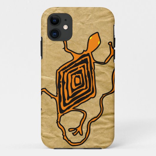 Coques Case-Mate iPhone Compagnon aztèque de cas de l'iPhone 5 de lézard (Dos)