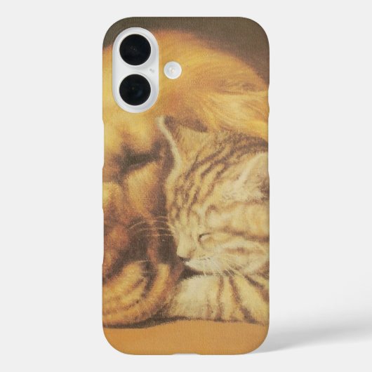 Coques Case-Mate iPhone Compagnons Éternels | Beaux Chat et Chien S'embras (Verso)