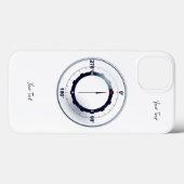 Coques Case-Mate iPhone Compas des navires nautiques (Verso (horizontal))