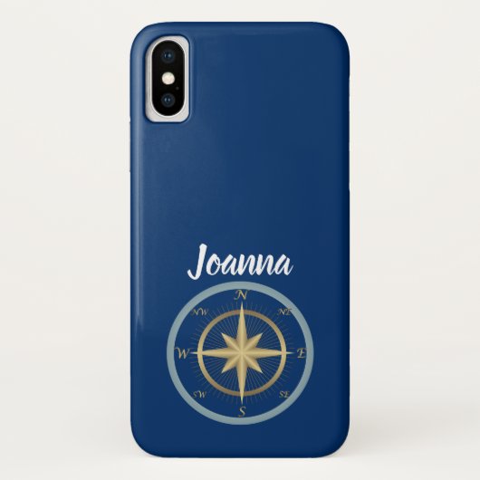 Coques Case-Mate iPhone Compas nautique (Dos)