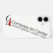 Coques Case-Mate iPhone Compass Art Center Fourre-tout (Verso (horizontal))