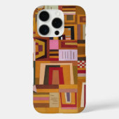 Coques Case-Mate iPhone Compensation, Art Géométrique Inspiré de Kandinsky (Verso)