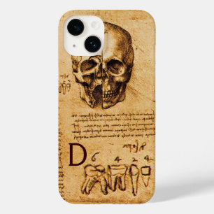 COQUE POUR iPhone 14 COMPÉTENCE ET DENTS, CLINIQUE DENTAIRE, MONOGRAMME