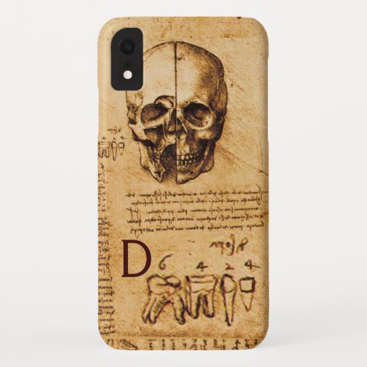 COQUES Case-Mate iPhone COMPÉTENCE ET DENTS, CLINIQUE DENTAIRE, MONOGRAMME (Dos)
