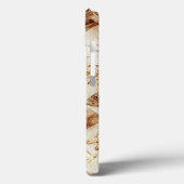 COQUES Case-Mate iPhone COMPÉTENCE ET DENTS, CLINIQUE DENTAIRE, MONOGRAMME (Verso / Gauche)