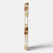 COQUES Case-Mate iPhone COMPÉTENCE ET DENTS, CLINIQUE DENTAIRE, MONOGRAMME (Verso / Droite)