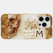 COQUES Case-Mate iPhone COMPÉTENCE ET DENTS, CLINIQUE DENTAIRE, MONOGRAMME (Verso (horizontal))