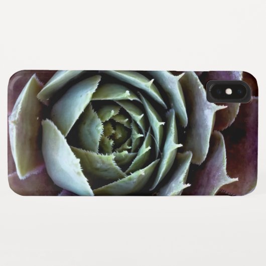 Coques Case-Mate iPhone Complément Succulent pourpre (Dos (Horizontal))