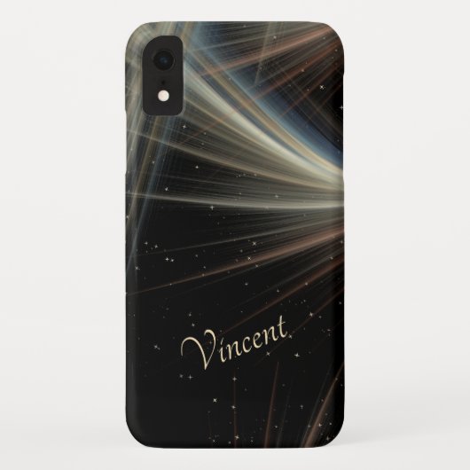Coques Case-Mate iPhone Complications dans le ciel Script personnalisé (Dos)
