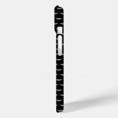 Coques Case-Mate iPhone Composite Industrielle Divets Noirs Imprimer (Verso / Gauche)