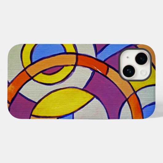Coques Case-Mate iPhone Composition #14 par Michael Moffa (Verso (horizontal))