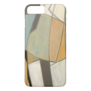 Coques Pour iPhone Composition abstraite avec des couleurs amorties