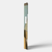 Coques Case-Mate iPhone Composition abstraite avec des couleurs amorties (Verso / Droite)