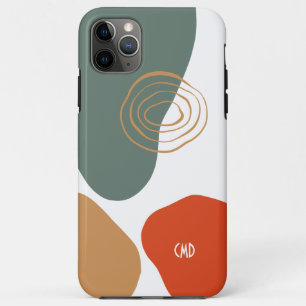 Case-Mate iPhone Case Composition Abstraite colorée de formes organiques