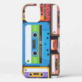Coques Case-Mate iPhone Composition Abstraite des cassettes compactes (Verso)