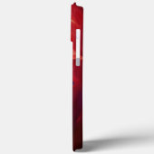 Coques Case-Mate iPhone Composition abstraite dinamique en rouge (Verso / Gauche)