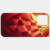 Coques Case-Mate iPhone Composition abstraite dinamique en rouge (Verso (horizontal))
