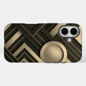 Coques Case-Mate iPhone Composition Abstraite géométrique (Verso (horizontal))