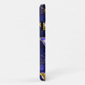 Coques Case-Mate iPhone Composition avec papillons Sapphire (Dos/Droite)