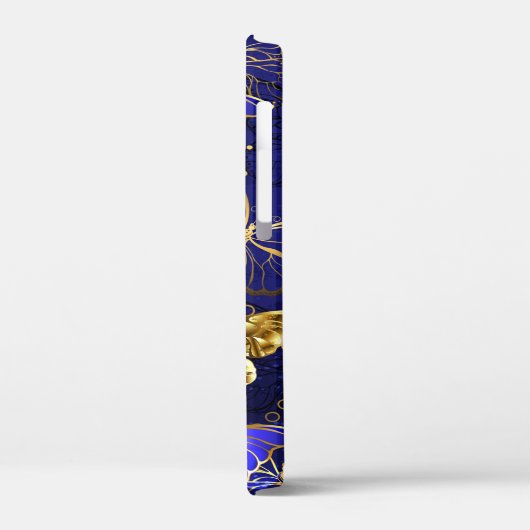 Coques Case-Mate iPhone Composition avec papillons Sapphire (Verso / Gauche)