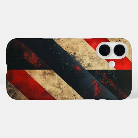 Coques Case-Mate iPhone Composition Chaos de Couleur (Verso (horizontal))