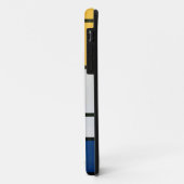 Coques Case-Mate iPhone Composition de Piet Mondrian Rouge Jaune Bleu Impr (Dos/Gauche)