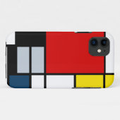 Coques Case-Mate iPhone Composition élevée en recherche Piet Mondrian (Dos (Horizontal))