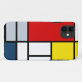 Coques Case-Mate iPhone Composition en Piet Mondrian (Dos (Horizontal))