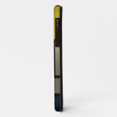 Coques Case-Mate iPhone Composition en Piet Mondrian (Goldl) (Dos/Gauche)