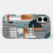 Coques Case-Mate iPhone Composition géométrique (Verso (horizontal))