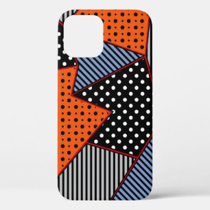 Case-Mate iPhone Case Composition géométrique Abstraite : Bleu orange