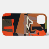 Coques Case-Mate iPhone Composition (huile sur la toile) (Verso (horizontal))