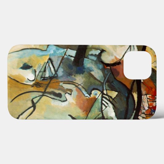Coques Case-Mate iPhone Composition Kandinsky V Peinture Abstraite (Verso (horizontal))