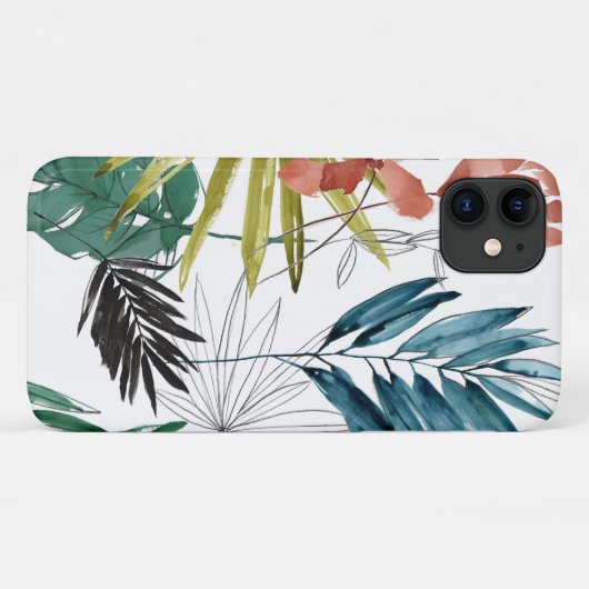 Coques Case-Mate iPhone Composition tropicale (Dos (Horizontal))