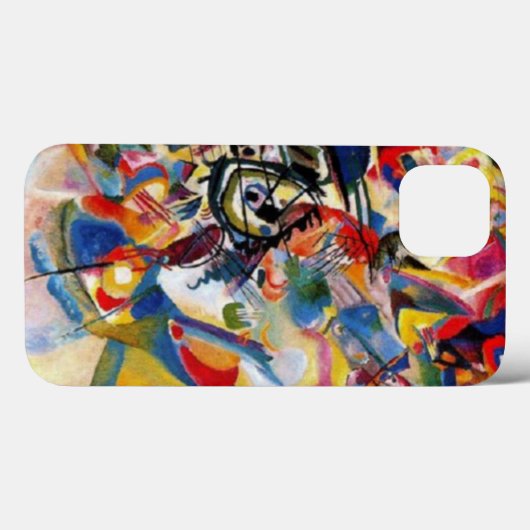 Coques Case-Mate iPhone Composition VII de Kandinsky (Verso (horizontal))
