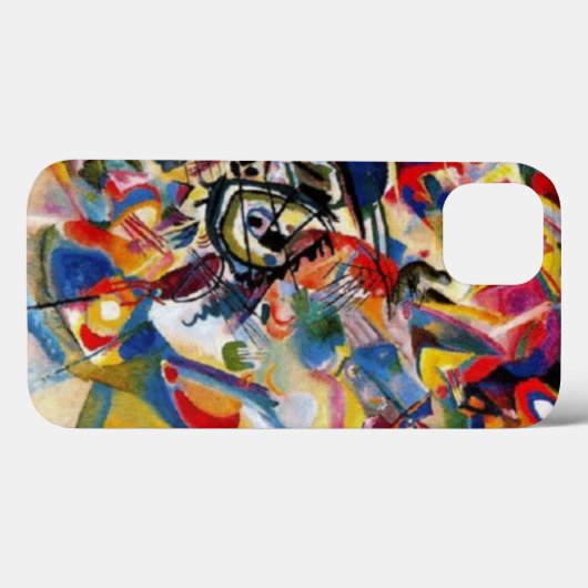 Coques Case-Mate iPhone Composition VII de Kandinsky (Verso (horizontal))