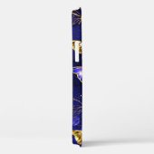 Coques Case-Mate iPhone Composition with Sapphire Butterflies (Verso / Droite)