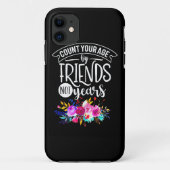 Coques Case-Mate iPhone Comptez Votre Âge Par Amis (Dos)