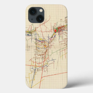 iPhone 13 Coque Comstock Mine Maps Number IV