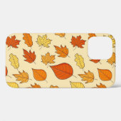 Coques Case-Mate iPhone Concept feuille : Motif symbole d'automne (Verso (horizontal))